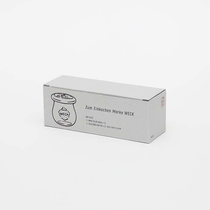 【お気にいる】 WECK GIFTBOX(MINI TULIP SET) - marcs store 保存容器・ケース