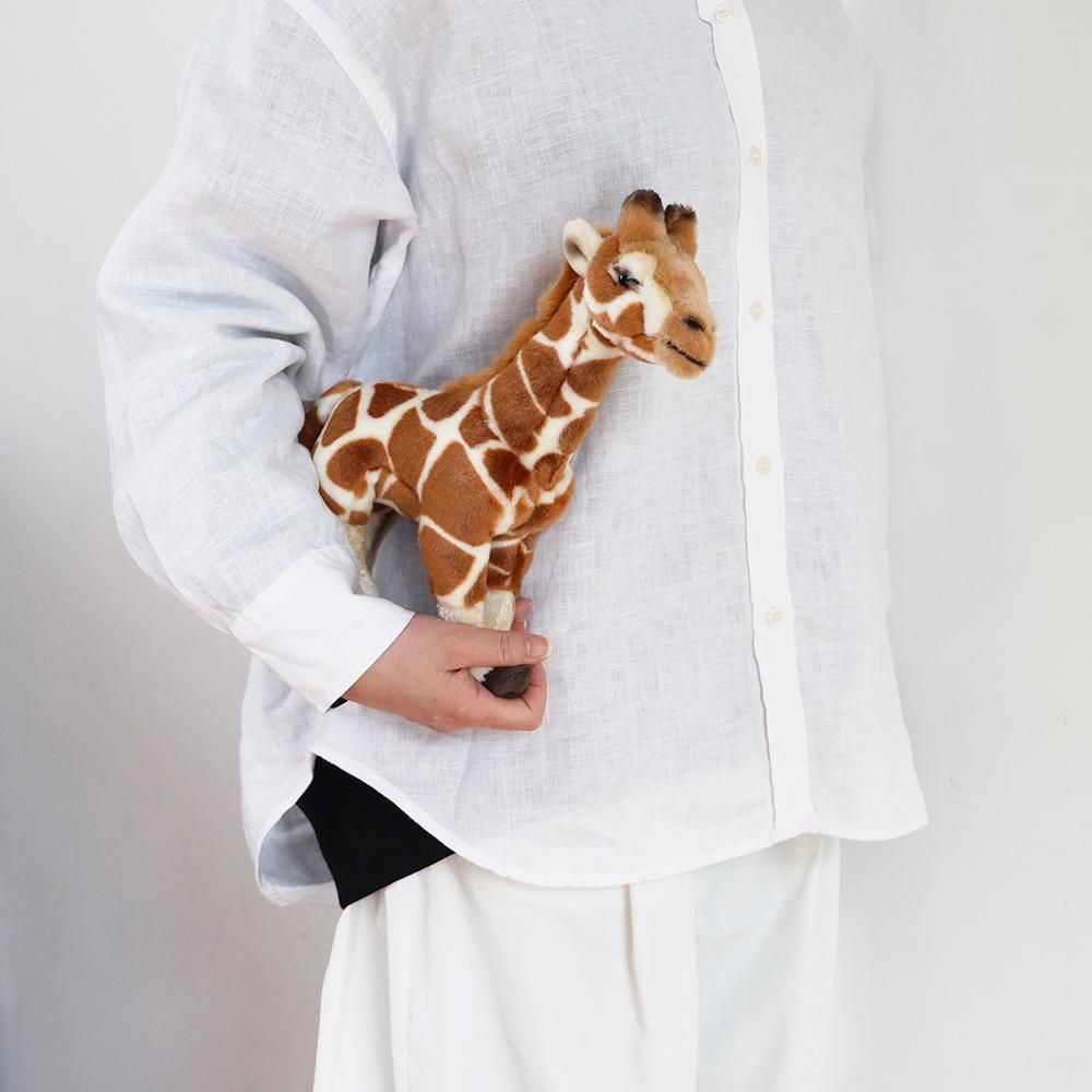 RUSS　キリン　ぬいぐるみ　キリン柄　ファー　コート WWF GIRAFFE 31cm - marcs store