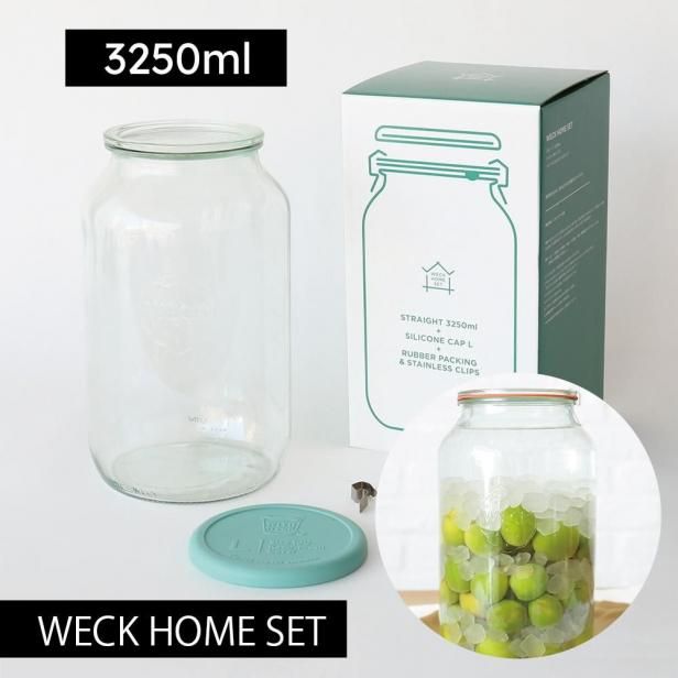 WECK HOME SET 1kgǻŹ߼˥ԥåꡪSTRAIGHT3250mlåȡڥ󥵥ǥ쥷դ