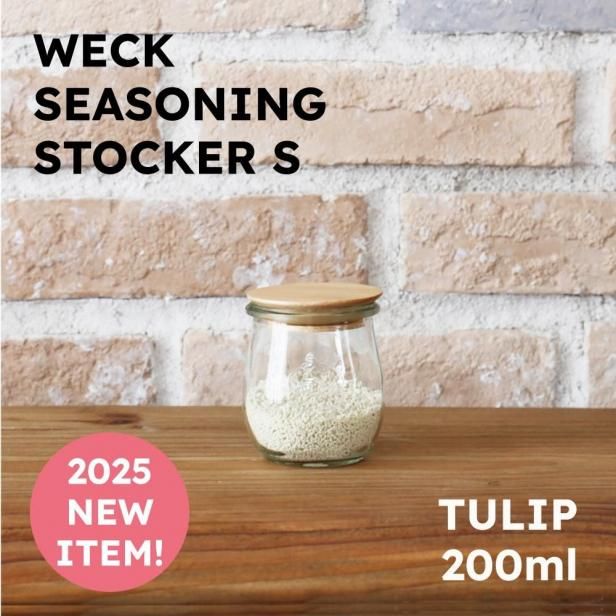 WECK Ĵ̣ȥåS Tulip200ml & ڳ Såȡ