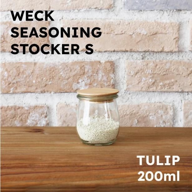 WECK Ĵ̣ȥåS Tulip200ml & ڳ Såȡ