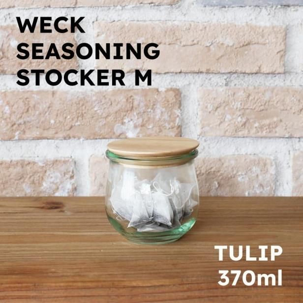 WECK Ĵ̣ȥåM Tulip370ml & ڳ Måȡ