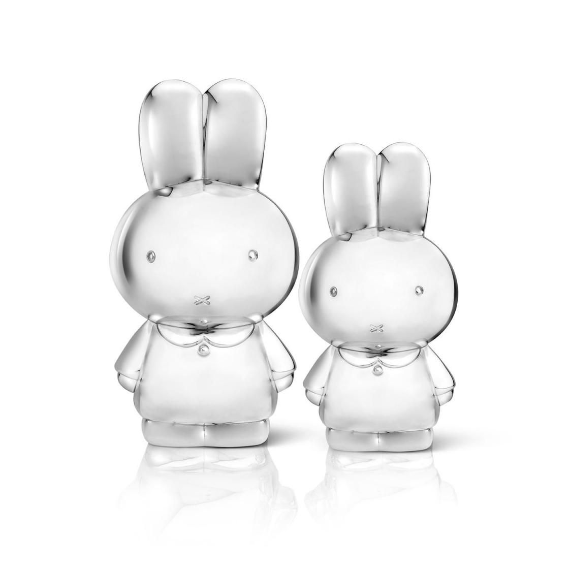 ミッフィー シルバー 貯金箱 インテリアにもぴったりなミッフィーの貯金箱。MIFFY MONEY BOX