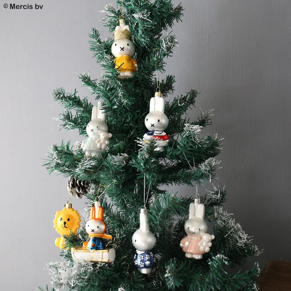 【美品】クリスマス　ミッフィー オーナメント Miffy ガラスオーナメント＜ウィンター＞ - marcs store