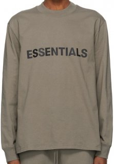 FEAR OF GOD ESSENTIALS LS TEE Taupe