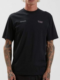 AFENDS CLEAN EARTH RETRO FIT TEE Black