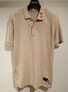 SSEINSE (センス) 小花刺繍ポロシャツ PE1894SS Beige