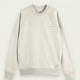Organic cotton sweater Grey Melange