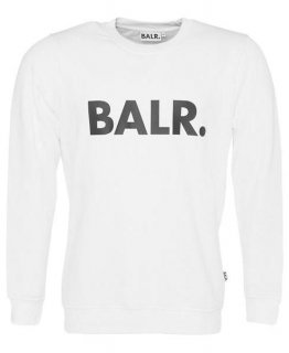 BALR. /ボーラー / スウェット / BRAND CREWNECK-White