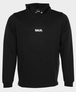 BALR. Q-SERIES STRAIGHT CLASSIC HOODIE Black