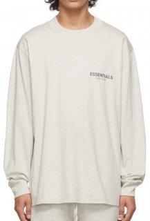 <img class='new_mark_img1' src='https://img.shop-pro.jp/img/new/icons1.gif' style='border:none;display:inline;margin:0px;padding:0px;width:auto;' />FEAR OF GOD ESSENTIALS Off-White Logo Long Sleeve T-Shirt