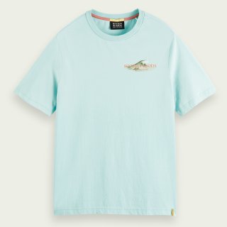 Regular-fit organic cotton T-shirt Seafoam