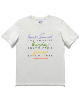 <img class='new_mark_img1' src='https://img.shop-pro.jp/img/new/icons14.gif' style='border:none;display:inline;margin:0px;padding:0px;width:auto;' />BANKS JOURNAL WONDERS Tee Off White
