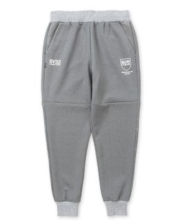 <img class='new_mark_img1' src='https://img.shop-pro.jp/img/new/icons14.gif' style='border:none;display:inline;margin:0px;padding:0px;width:auto;' />DOUBLE KNIT EMBOSS CAMO SHIELD LOGO PANTS GRAY×WHITE