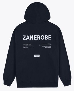 ZANEROBE Label Orgo Hood Sweat Black