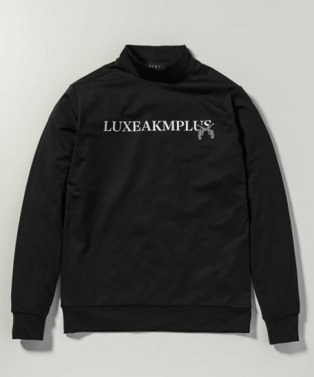 [BETHPAGE] LUXEAKMPLUS/リュクスエイケイエムプラス 公式通販サイト roar ゴルフ フロントロゴモックネックTシャツ