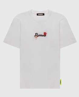 <img class='new_mark_img1' src='https://img.shop-pro.jp/img/new/icons14.gif' style='border:none;display:inline;margin:0px;padding:0px;width:auto;' />BARROW t-shirt Fluffy Team Print OFF WHITE