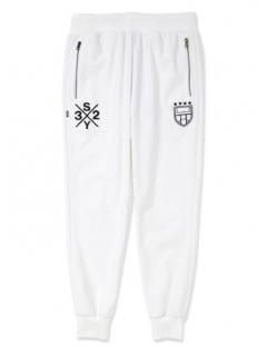 <img class='new_mark_img1' src='https://img.shop-pro.jp/img/new/icons1.gif' style='border:none;display:inline;margin:0px;padding:0px;width:auto;' />SY32 by Sweet Years VELOUR 3 LAYER PANTS White