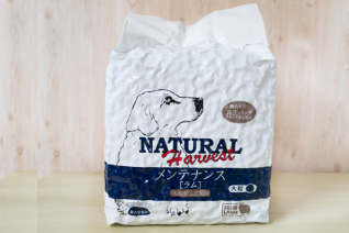 【NaturalHarvest】メンテナンス大粒(ラム) 3.1kg x 2袋(6.2kg)