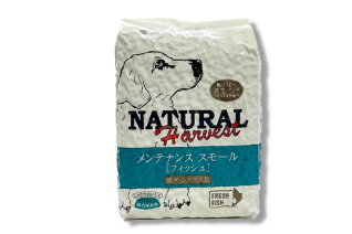 【NaturalHarvest】メンテナンス スモール(フィッシュ) 1.59kg x 8袋(12.72kg)