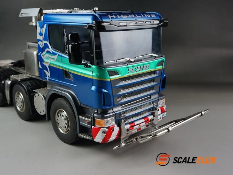 タミヤ1/14トラック用 SCANIA ステンレスアニマルガード タミヤ1/14トラック用 SCANIA ステンレスアニマルガード