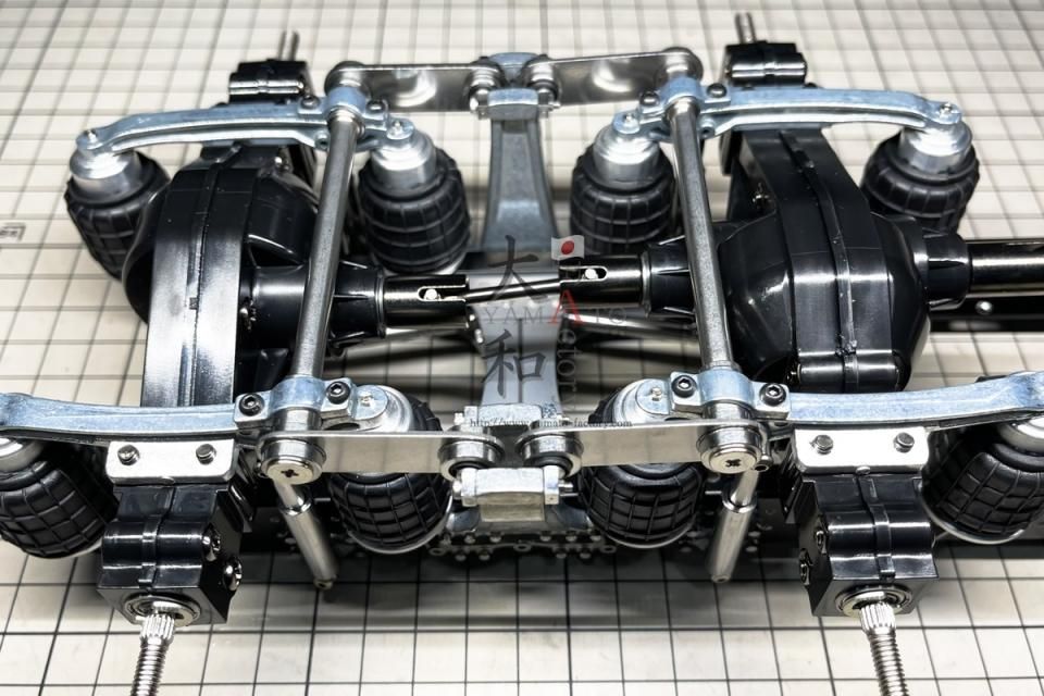 トレーラー タミヤ 1/14 ダブルマフラー USM-RC2＋スピコン