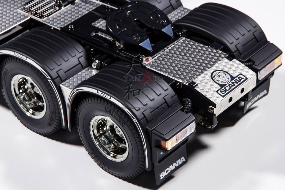 即納】 TAMIYA 1/14 SCANIA R620 オプション付き完成品 艶消しブラック