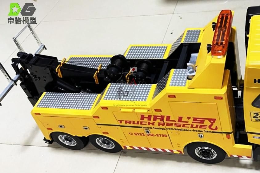 タミヤ1/14 Volvo FH16用 ステンレス縞板鋼板デッキカバー
