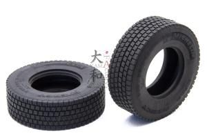 タミヤ1/14 DGmodel製 ミシュランラジアルタイヤ 2本セット