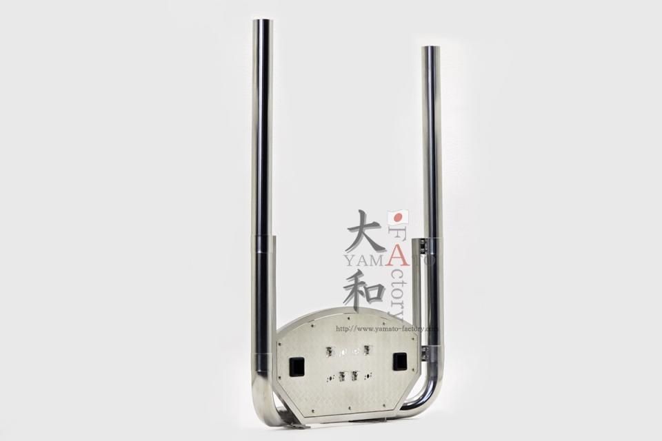 タミヤ1/14トラック用 ユーロタイプステンレスマフラー タイプA タミヤ1/14トラック用 ユーロタイプステンレスマフラー タイプA