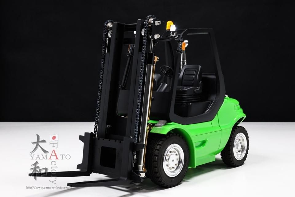受注生産】LESUmodel 1/14フルメタル油圧フォークリフト完成品