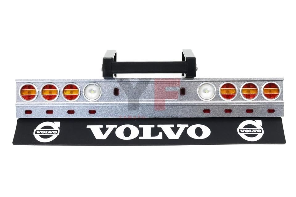 タミヤ1/14 Volvo FH16用 アルミ丸形テールライトバンパーキット タミヤ1/14 Volvo FH16用 アルミ丸形テールライトバンパーキット