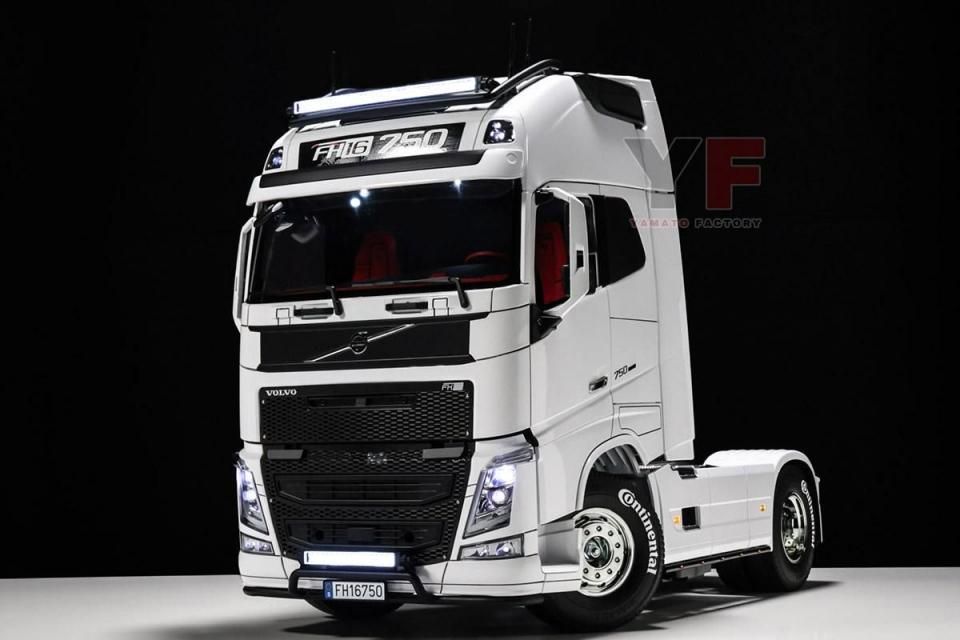 即納】 TAMIYA 1/14 Volvo FH16 750 4×2 フルカスタム完成品