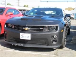 フルブラ　コルガンカスタム製 シボレーカマロZL1 ナンバープレート取付スペースカットなし. 2013年-2015年
