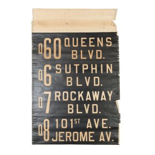 ˥塼衼Х(NYC city bus roll sign queens sutphin rockway blcd jerome ave)