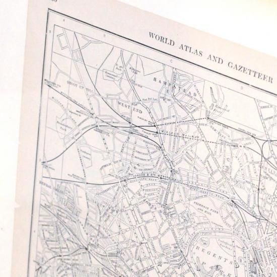 1914年代 アンティーク イギリス ロンドン マップ 地図 London Map 1914 General Supply ジェネラルサプライ Onlineshop 1914年代 アンティーク イギリス ロンドン マップ 地図 London Map 1914 General Supply ジェネラルサプライ Onlineshop