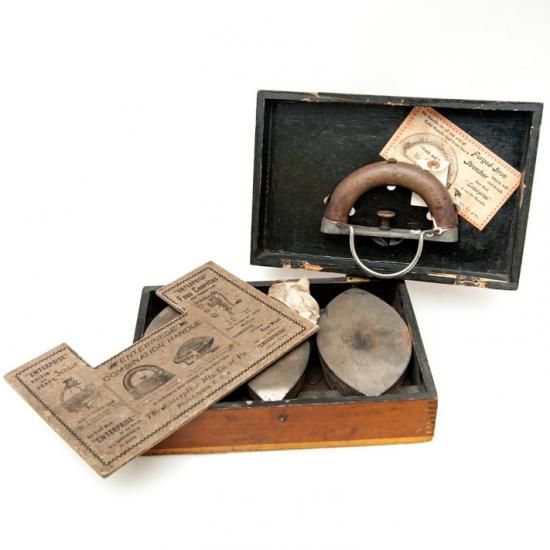 アメリカ ビンテージ アイロン GE PROCTOR WESTERN 1900年代