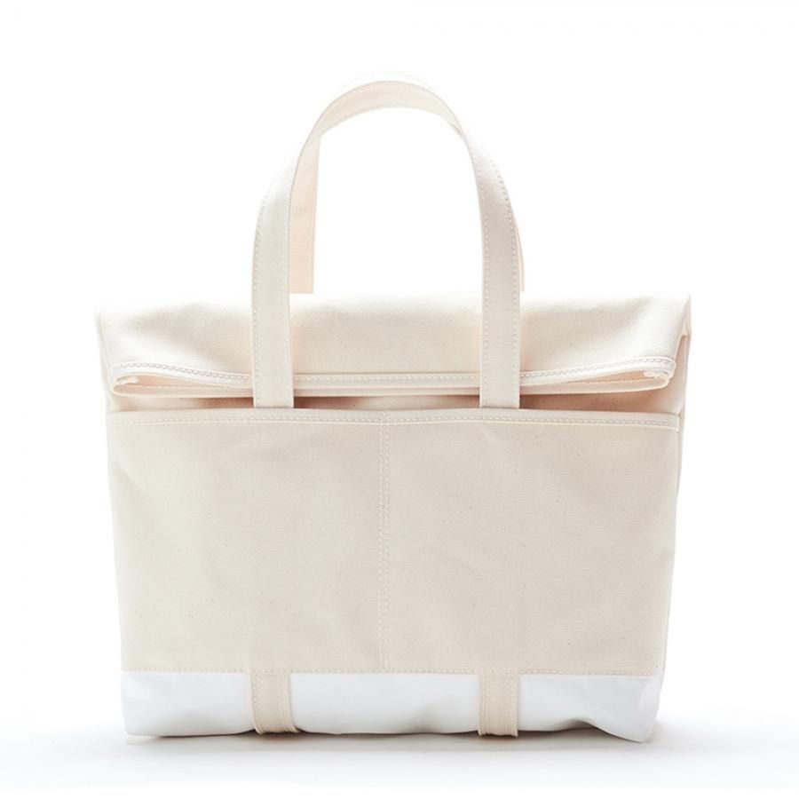 キャンバス 折りたたみ トートバッグ ホワイト General Supply ジェネラルサプライ Gs Onlineshop