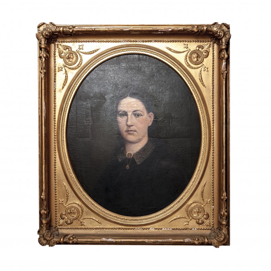 19世紀 アンティーク ウーマン ポートレート 肖像画 - GENERAL SUPPLY
