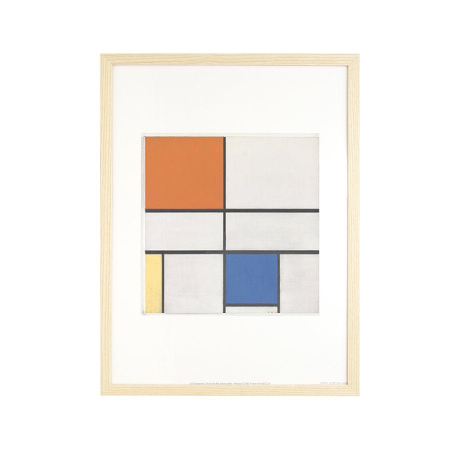 Piet Mondrian（ピエト・モンドリアン） 「Composition C (No.III