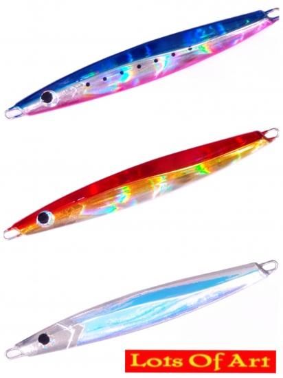 Amazon.co.jp: Lots Of Art ロッツオブアート ナムジグ ワープ 235 NAMU jig WARP 235 レンズホロシルバー  グローヘッド UV : スポーツ＆アウトドア