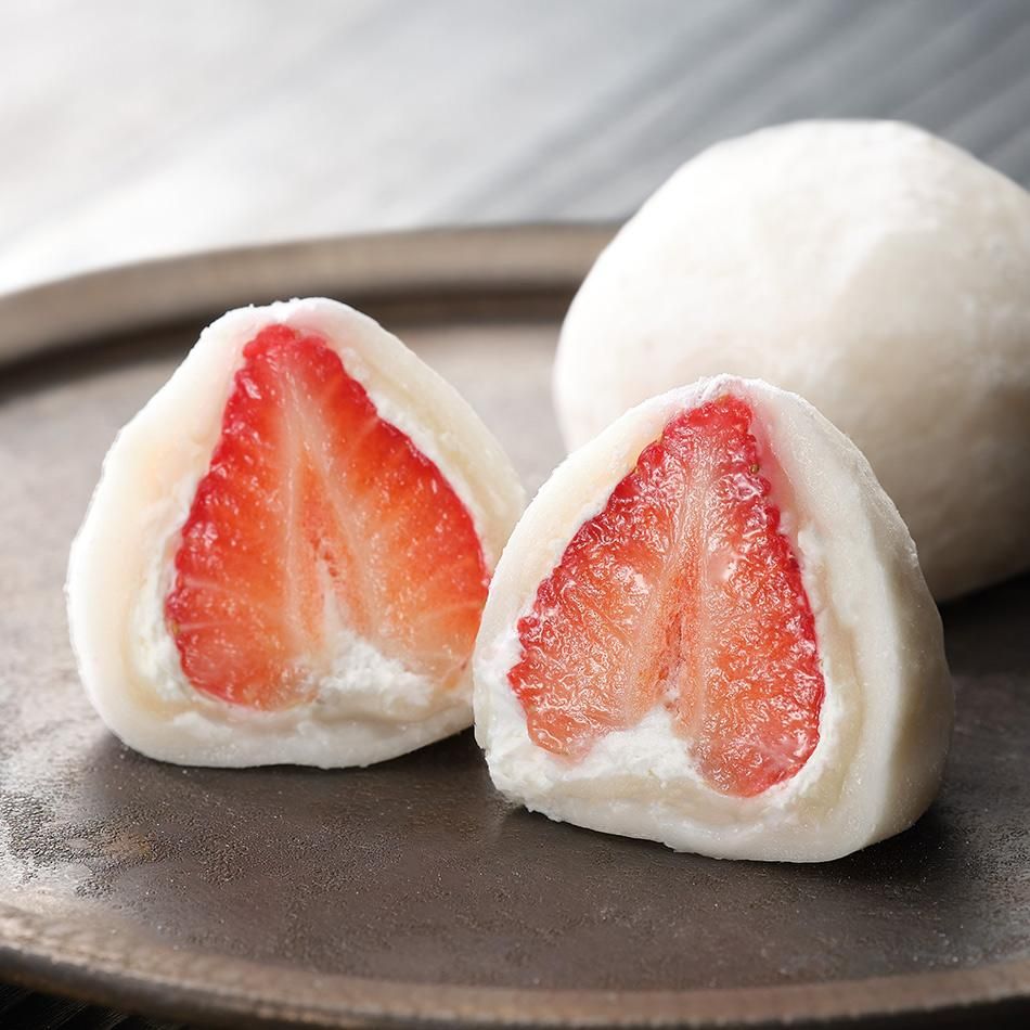 ひとつずつ選べるフルーツ大福 いちご大福 菓実の福 旬の果物を使ったフルーツ大福専門オンラインショップ 京都祇園仁々木