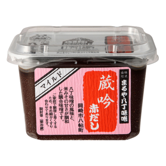 蔵吟赤だし500g 味噌の通販 お取り寄せ まるやオンラインショップ 蔵吟赤だし500g 味噌の通販 お取り寄せ まるやオンラインショップ