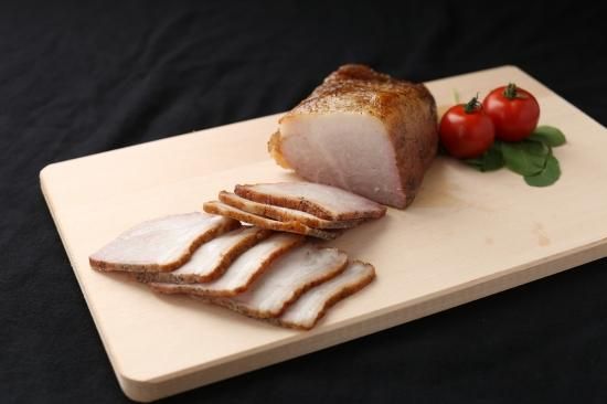 冷蔵】手造り 八鹿豚の旨塩焼き豚 2本入り（約800g） - 肉の