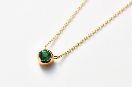 SHIPPO SINGLE STONE NECKLACE / GRTR