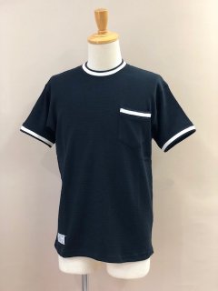 <img class='new_mark_img1' src='https://img.shop-pro.jp/img/new/icons1.gif' style='border:none;display:inline;margin:0px;padding:0px;width:auto;' />DAPPER’S　Classical Border Trim Crew Neck Tee LOT1554