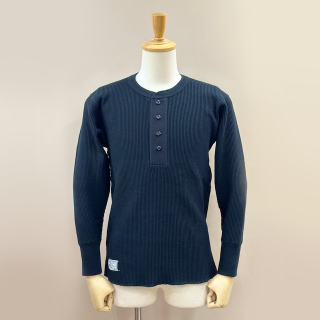<img class='new_mark_img1' src='https://img.shop-pro.jp/img/new/icons3.gif' style='border:none;display:inline;margin:0px;padding:0px;width:auto;' />Dapper`s  LOT1652Classical Waffle Henley Neck L/S Tee