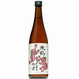 【日本酒】米鶴　ピンクのかっぱ　純米酒　720ml
