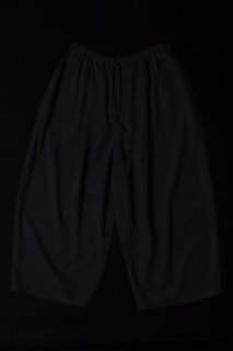 Wool Gabardine TSUNE-GI Pants black