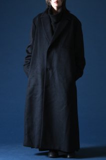 [Edwina Hörl × BISHOOL] Angora Wool Big Doctor Coat